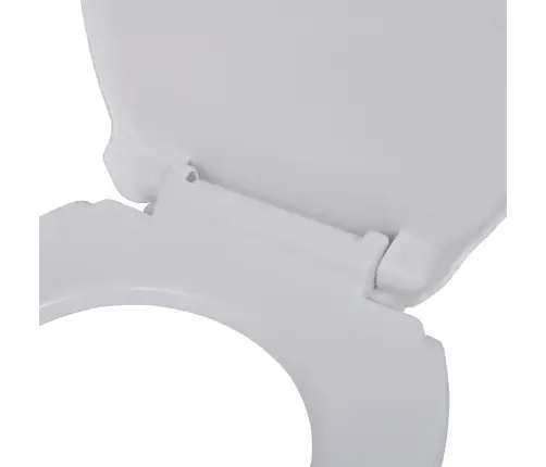 Vaikselt Suletav Prill-Laud, Valge, Ovaalne