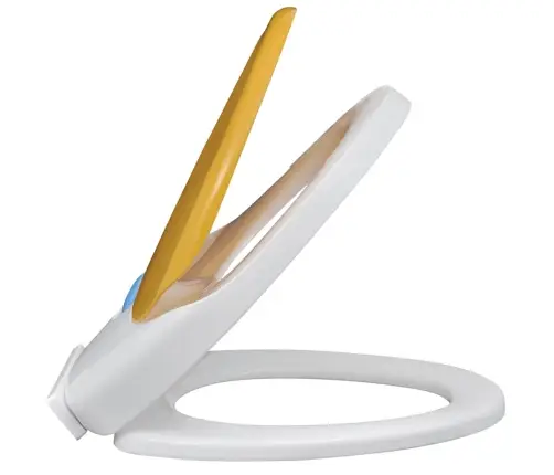 Bērnu, Pieaugušo Tualetes Poda Sēdeklis, Lēnās Aizvēršanas Funkcija