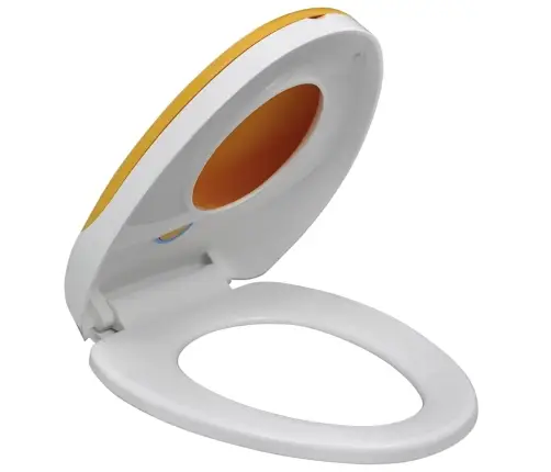 Bērnu, Pieaugušo Tualetes Poda Sēdeklis, Lēnās Aizvēršanas Funkcija