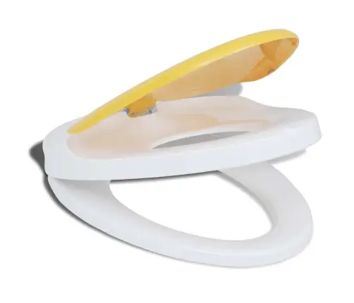 Bērnu, Pieaugušo Tualetes Poda Sēdeklis, Lēnās Aizvēršanas Funkcija