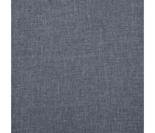 Trīsvietīgs Dīvāns, Tumši Pelēks Audums  Vidaxl