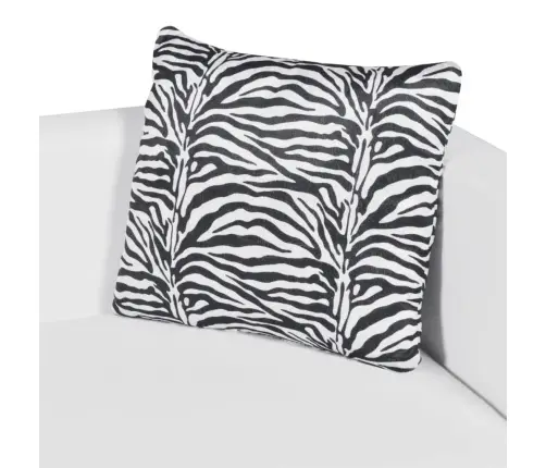 Atpūtas Krēsls, Balta Mākslīgā Āda Vidaxl