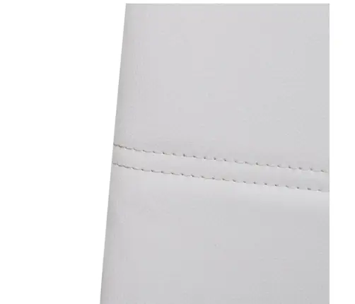 Konsoles Virtuves Krēsli, 2 Gab., Balta Mākslīgā Āda Vidaxl