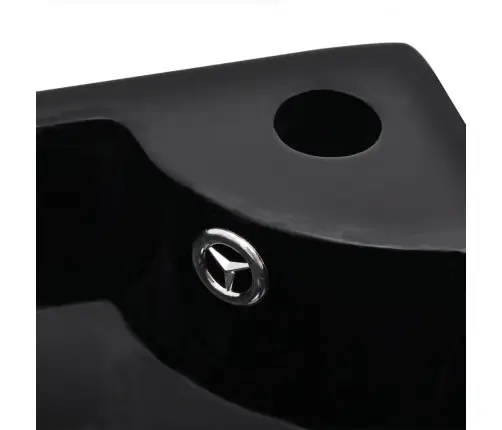 Valamu, Ülevooluavaga 45 X 32 X 12,5 cm Must