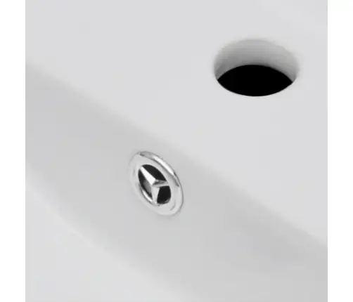 Keramikinis Praustuvas, Anga Maišytuvui, Persipylimo Anga, Baltas