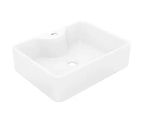 Keraamiline Vannitoa Valamu Valge Ruudukujuline