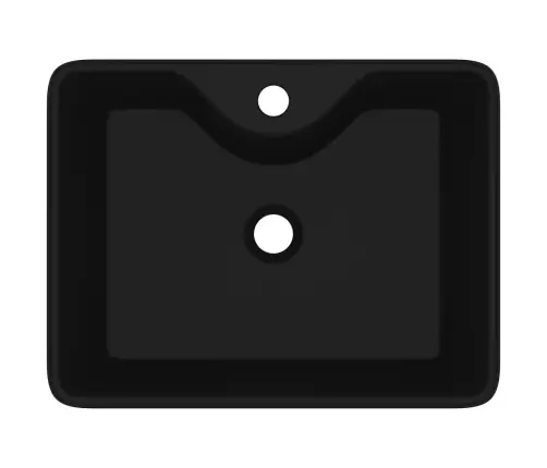 Keraamiline Kraaniauguga Vannitoavalamu, Kandiline, Must