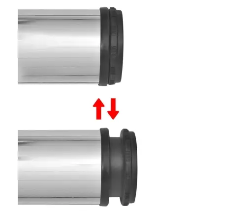 Reguleeritava Kõrgusega Lauajalad 4 Tk, Kroom, 870 Mm