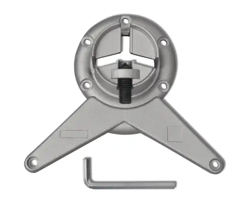 Galda Kājas, 4 Gab., Regulējamas, 710 Mm, Matēts Niķelis