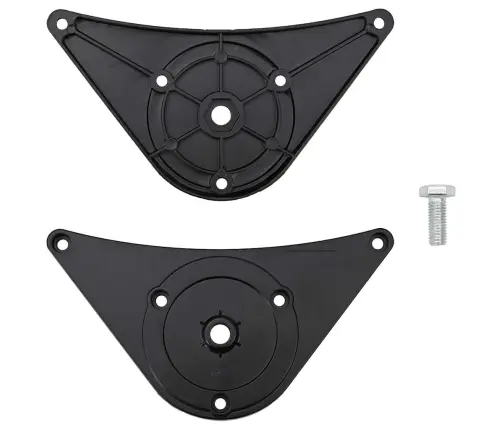 Galda Kājas, 4 Gab., Regulējamas, 710 Mm, Melnas