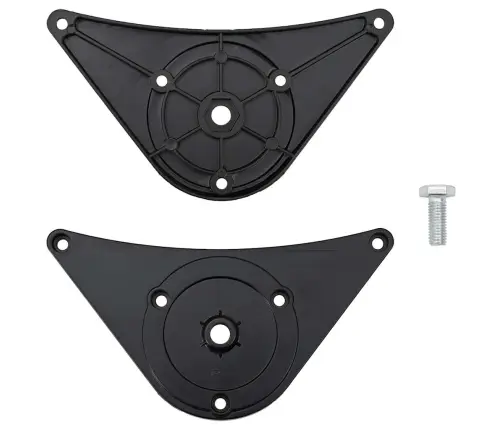 Galda Kājas, 4 Gab., Regulējamas, 870 Mm, Melnas