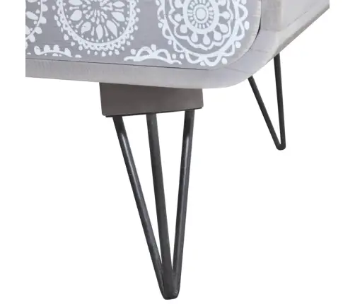 Komoda Su 3 Stalčiais, Pilka