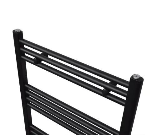 Radiatorius/Rankšluosčių Džiovykla Voniai, Juodas, 500X1160Mm