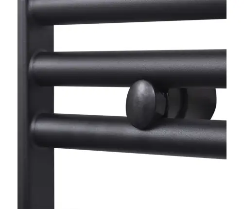 Radiatorius/Rankšluosčių Džiovykla Voniai, Juodas, 500X1160Mm