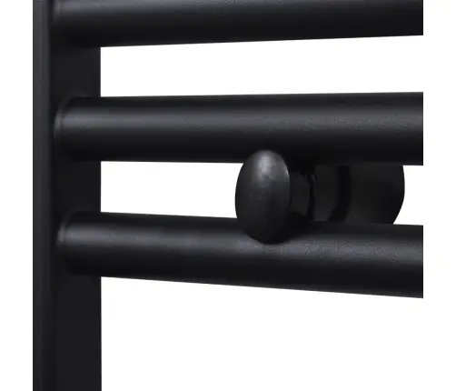 Radiatorius/Rankšluosčių Džiovykla Vonios Kambariui, Juodas, 500X764Mm