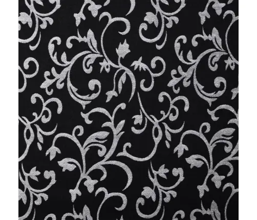 Zvilnis, Melns Un Balts Audums Vidaxl