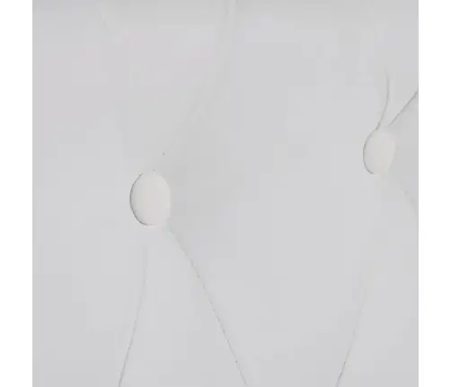 Chesterfieldi Diivan Kolme Istekohaga, Kunstnahast, Valge