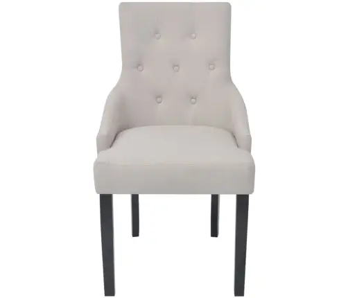 Söögitoolid 2 Tk, Kreemjashall, Kangas