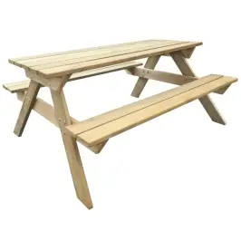Piknika Galds, 150X135X71,5 Cm, Koks Vidaxl