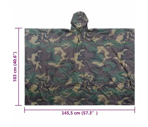 Veekindel Vihmakeep Matkamiseks, Kaitsevärvi