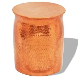 Kalto Aliuminio Taburetė/Šoninis Staliukas, Žalvario/Vario Sp.