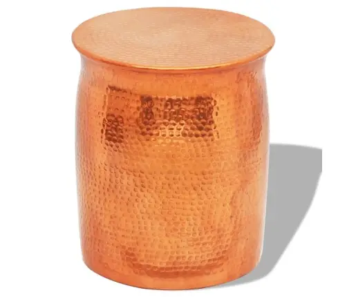 Taburete, Galdiņš, Kalts, Alumīnijs, Misiņa/Vara Krāsa  Vidaxl