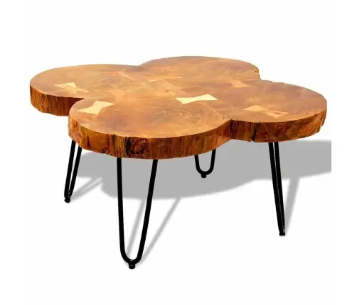 Kafijas Galdiņš, 35 Cm, 4 Koka Ripu Dizains, Masīvs Rožkoks Vidaxl Kafijas Galdiņš, 35 Cm, 4 Koka Ripu Dizains, Masīvs Rožkoks Vidaxl