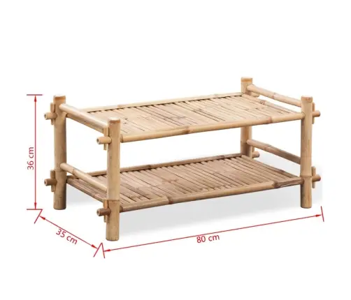 Kahe Tasapinnaga Bambusest Kingariiul