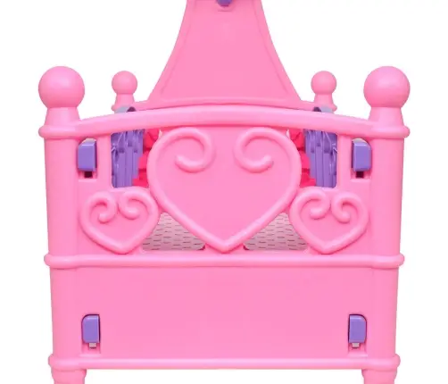 Rotaļu, Leļļu Gulta, Rozā Un Violeta