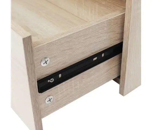 Kumode Ar 4 Atvilktnēm, 60X30,5X71 Cm, Ozolkoka Krāsa Vidaxl