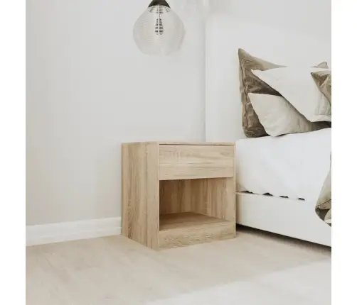 Naktsskapīši Ar Atvilktnēm, 2 Gab., Ozolkoka Krāsa Vidaxl