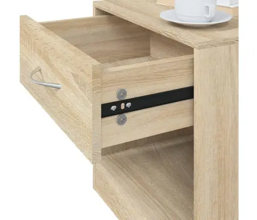 Naktsskapīši Ar Atvilktnēm, 2 Gab., Ozolkoka Krāsa Vidaxl