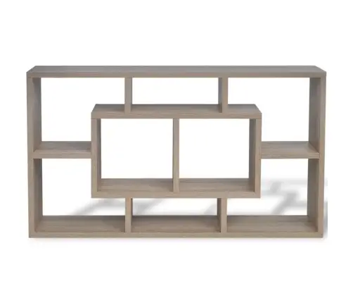 Sienas Plaukts, 8 Nodalījumi, Ozolkoka Krāsa