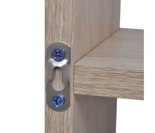 Sienas Plaukts, 8 Nodalījumi, Ozolkoka Krāsa