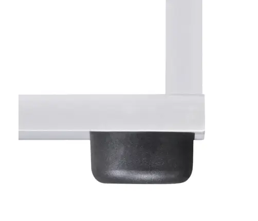 Grāmatu Plaukts, 107 Cm, Kāpņu Dizains, Balts Vidaxl