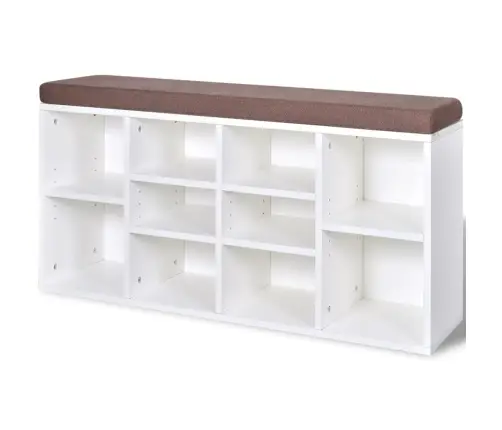 Apavu Plaukts, Sols, 10 Nodalījumi, Balts