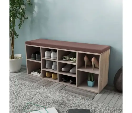 Apavu Plaukts, Sols, 10 Nodalījumi, Ozolkoka Krāsa