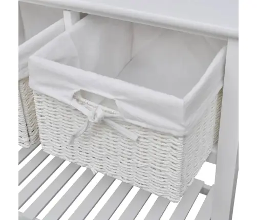 Kumode, Balta Vidaxl