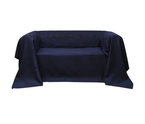 Sofos Užvalkalas, Mėlynas, Mikro Zomša 210 X 280 Cm