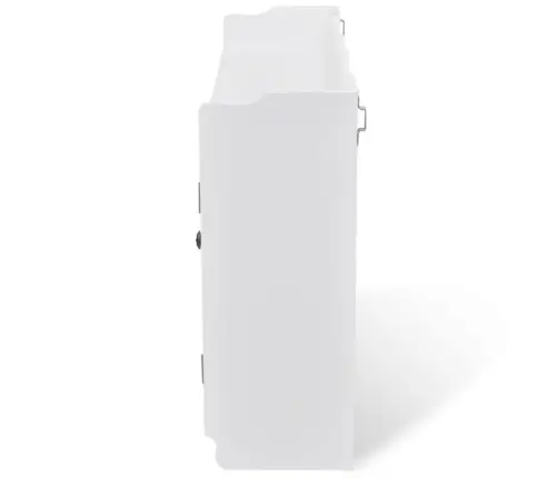 Sieninė Spintelė-Eksponavimo Lentyna, Baltos Spalvos, Mdf