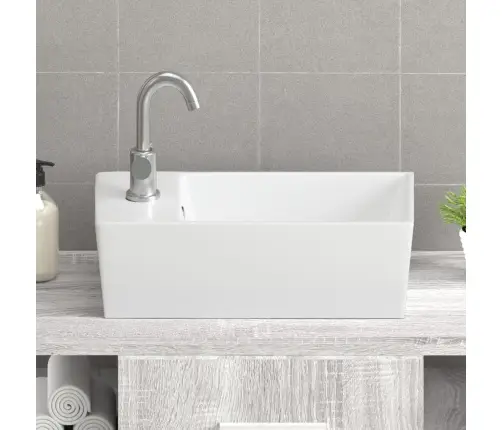 Praustuvas, Baltos Spalvos, 48X25X15cm Keramika