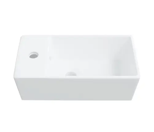 Praustuvas, Baltos Spalvos, 48X25X15cm Keramika