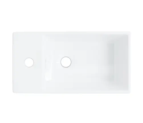 Praustuvas, Baltos Spalvos, 48X25X15cm Keramika