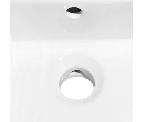 Praustuvas, Baltos Spalvos, 48X25X15cm Keramika