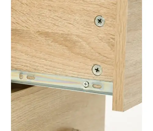 5-Daļīgs Vannasistabas Mēbeļu Komplekts, Ozolkoka Krāsa, Koks Vidaxl