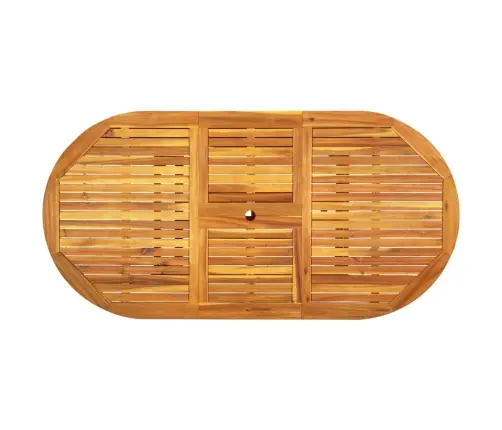 Lauko Valgomojo Baldų Komplektas, 7D., Akacijos Masyvas