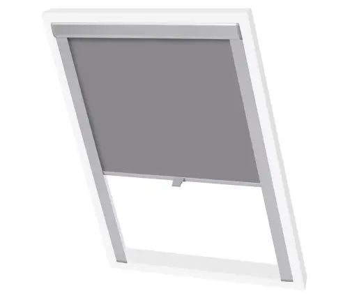 Ruļļu Žalūzijas, P08/408, Pelēkas, Gaismu Necaurlaidīgas  Vidaxl