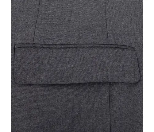 Vīriešu 2 Daļu Uzvalks Pelēka 5 Poliesters Vidaxl
