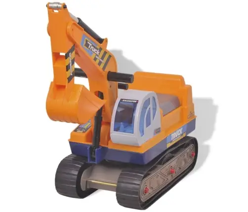 Vidaxli Pealeistutav Ekskavaator Plastik Kollane