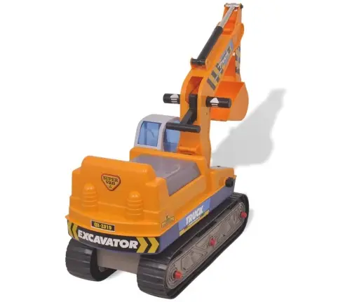 Vidaxli Pealeistutav Ekskavaator Plastik Kollane